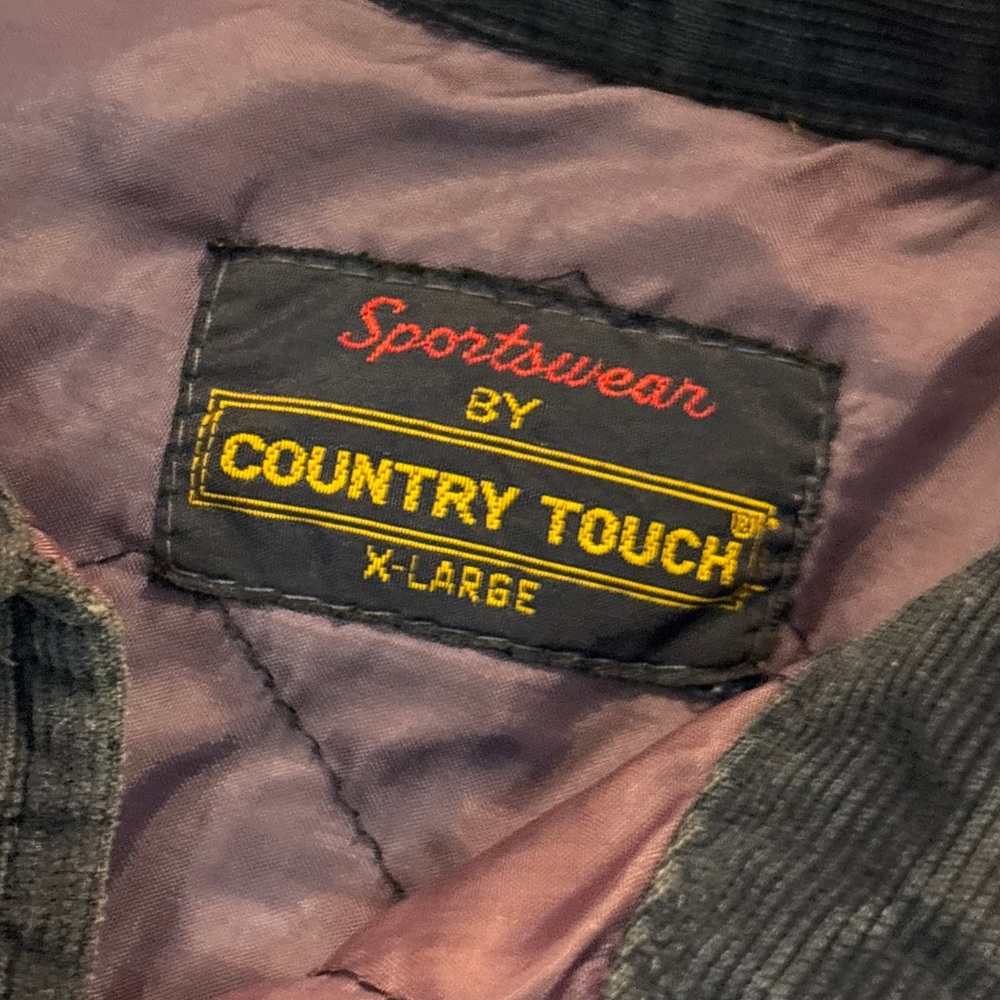 Vintage Corduroy Lined Button-Up Shirt Jacket - Picture 5 of 6
